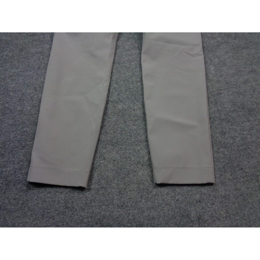 State & Liberty Tech Pants Mens 33x31 Light Grey 4 Way Stretch Nylon Performance - Picture 7 of 13